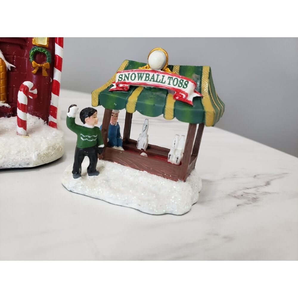 Hawthorne Village Santa's Workshop Fun House Christmas Carnival 2004 (91339) HTF - Picture 2 of 10
